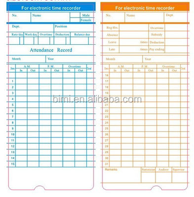Gestión de asistencia sin esfuerzo con el reloj de tarjetas perforadas Opciones de varios idiomas