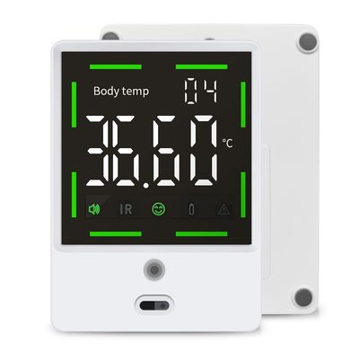 Termómetro digital sin contacto con pantalla LCD y alarma de fiebre