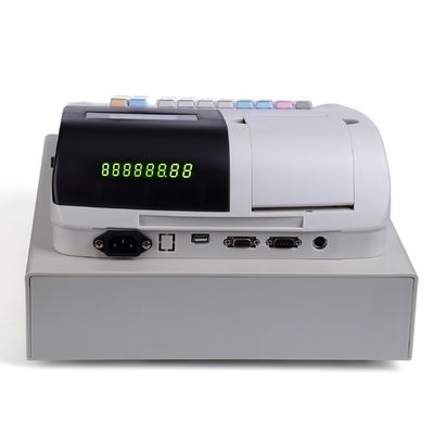 Caja de caja de 330 mm BIMI Impresora de 58 mm para caja registradora Sistema de ventanas Pantalla de 128 mm * 64 mm