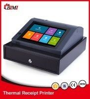 Bimi Android Registro de caja electrónica con impresora térmica de 58 mm y capacidad de disco duro de 8G