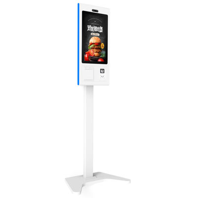 Kiosco de pago de autoservicio con impresora térmica y escáner de pantalla táctil
