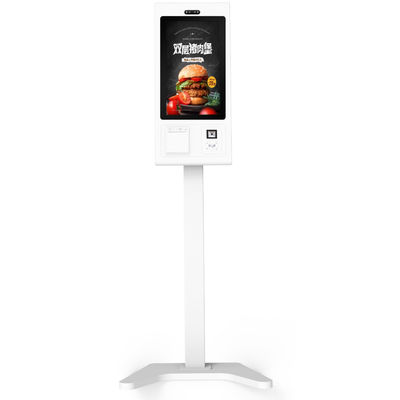 Máquina de pedido de restaurantes de autoservicio con pantalla táctil de 21,5 pulgadas Quiosco de pago Android
