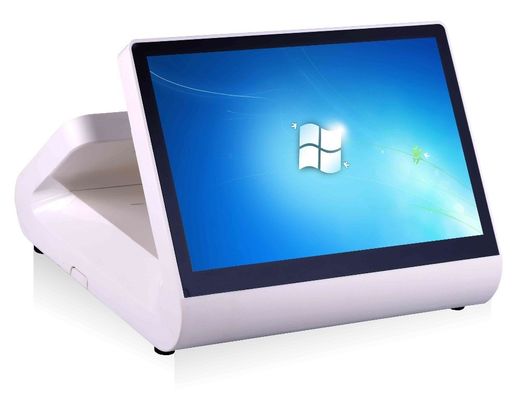 Terminal POS con impresora de 58 mm 128 mm * 64 mm Display y cajón de efectivo de 3 facturas y 5 monedas