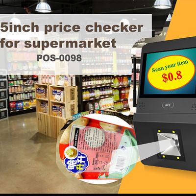 Supermercado 5 pulgadas Android Verificación Terminal Indicador de pantalla táctil Verificador hecha