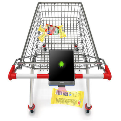 Conveniente comprobador de supermercado en interiores con escáner y batería Pitch de píxeles 2.5mm