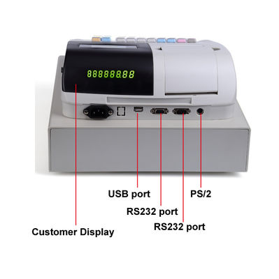 2048 Sistema POS todo en uno para miembros VIP con tecnología de impresión térmica de 58 mm u 80 mm