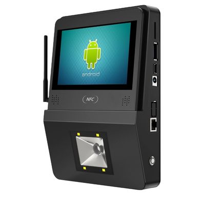 Logotipo personalizado Supermercado Checker 5 pulgadas Android OS POE pantalla táctil Quiosco de auto-comprobación