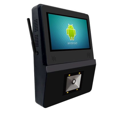 Logotipo personalizado Supermercado Checker 5 pulgadas Android OS POE pantalla táctil Quiosco de auto-comprobación