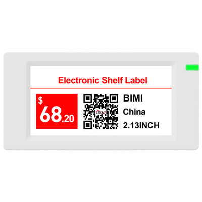 Supermercado Bimi Tinta electrónica etiqueta de pantalla Windows OS No toque pantalla etiqueta de estante electrónico