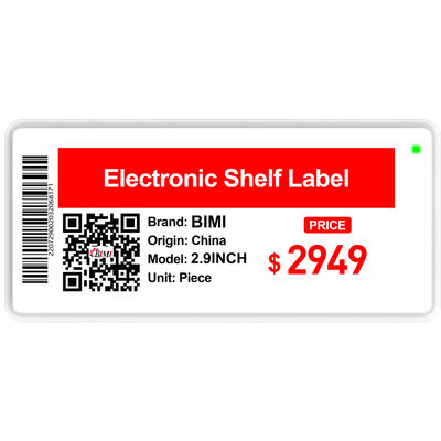Supermercado Estante electrónico Etiqueta Eink de tres colores E-paper Display SDK gratuito incluido