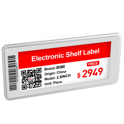 Supermercado Estante electrónico Etiqueta Eink de tres colores E-paper Display SDK gratuito incluido