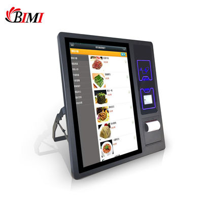 Máquina de pedidos de comida rápida Bimi Quiosco de pago de autoservicio con impresora térmica de 80 mm