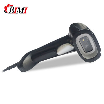 Escáner de códigos de barras Bimi 2D para supermercado o restaurante Lector de códigos de barras portátil con cable USB