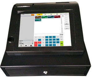 10.1 Caja registradora de pantalla táctil de 1 pulgada con software de impresora y soporte WIFI ECR-0001