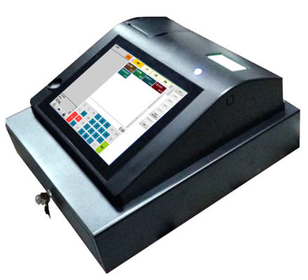 10.1 Caja registradora de pantalla táctil de 1 pulgada con software de impresora y soporte WIFI ECR-0001