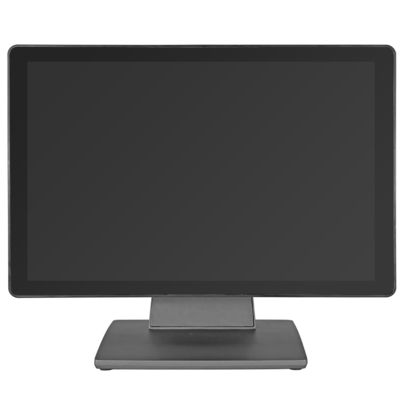 Pantalla táctil de aluminio de aleación de color gris oscuro de 19 pulgadas montada en la pared PC POS para negocios