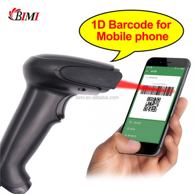 Escáner de código de barras Android de escaneo rápido con lector de código de barras de imagen CCD de alta resolución