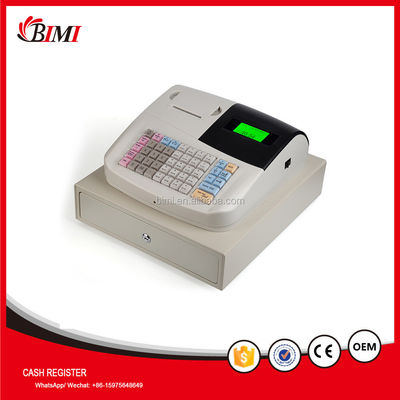 Tienda automática Mini caja registradora con PLUS 6000 CPU y 128mm * 64mm pantalla