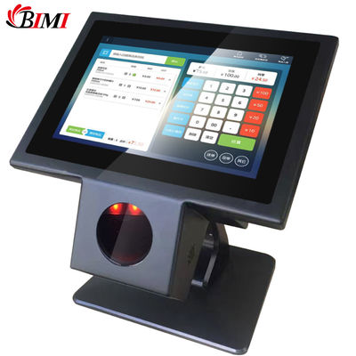 POS-0096 Diseño de pantalla táctil de 10,1 pulgadas Verificador de sistema Android para tienda de supermercados