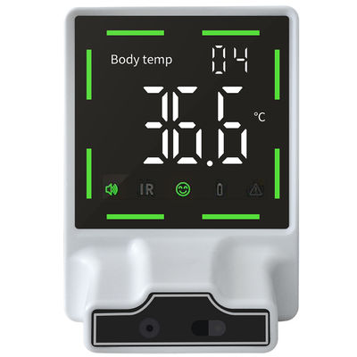 Termómetro del cuerpo humano montado en la pared con unidad de temperatura °C/°F y tiempo de medición ≤ 2 s