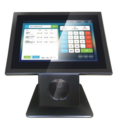 Supermercado Tienda 10.1 pulgadas Android 7.1 Sistema SSD 8G Pantalla táctil POS con escáner de códigos de barras Bimi
