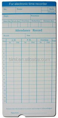 Gestión de asistencia sin esfuerzo con el reloj de tarjetas perforadas Opciones de varios idiomas