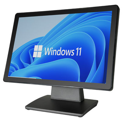 Punto de venta de gris oscuro de 19 pulgadas Táctil todo en un POS Sistema POS de terminal con rendimiento