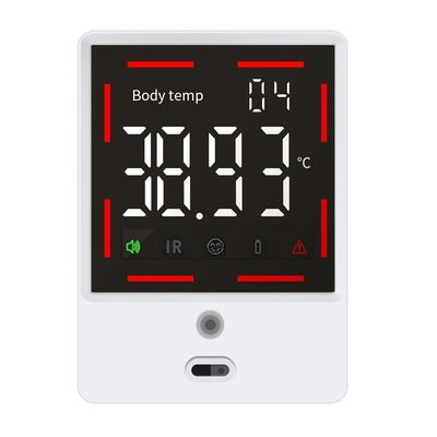 Termómetro digital sin contacto con pantalla LCD y alarma de fiebre