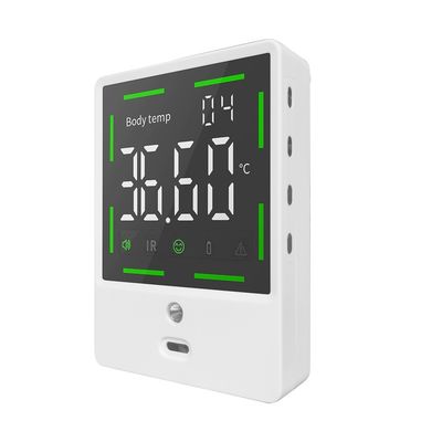 Termómetro digital sin contacto con pantalla LCD y alarma de fiebre
