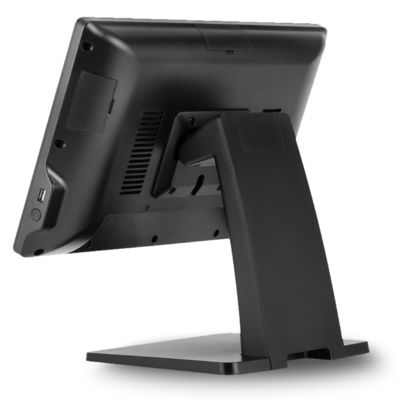 Máquina POS de pantalla táctil de 15.6 pulgadas con capacidad de disco duro de 32G / 64G / 128G / 256G / 512G