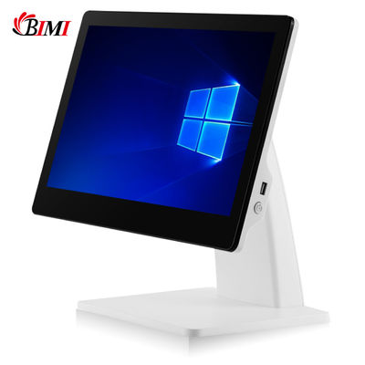 Windows All In One Sistema de máquinas de POS de 15 pulgadas con toque Retail POS Restaurante con toque 15.6 pulgadas