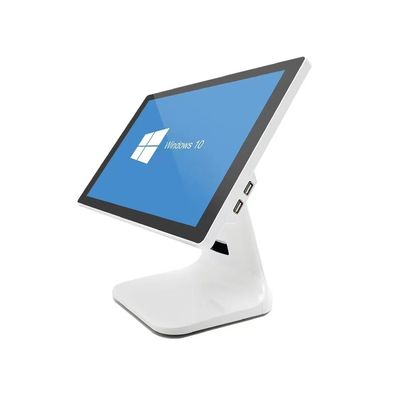 Máquina POS de Windows Sistema de punto de venta económico de 15 pulgadas con interfaz USB y RS232