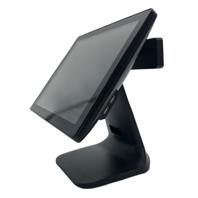 15 pulgadas Windows 7/10 Sistema POS pantalla táctil todo en uno para la conveniencia de las pequeñas empresas