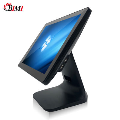 Sistema POS todo en uno de 32G SSD con pantalla táctil de 15' y pantalla de cliente VFD opcional