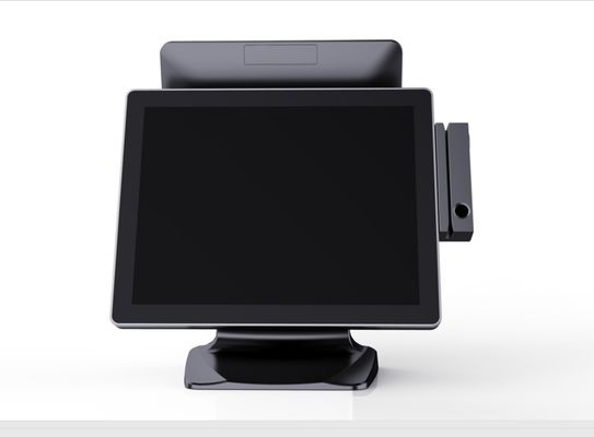 TPV EPOS 15 pulgadas caja registradora con 128G SSD y pantalla táctil en soporte de aleación de aluminio