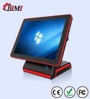 VFD Customer Display Terminal POS de 15 pulgadas con impresora de 80 mm y PC todo en uno i5