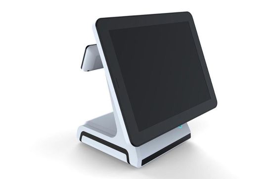 15 pulgadas POS para restaurantes Tiendas de ropa Tiendas de libros Blanco/Negro J1800/J1900/I5 CPU