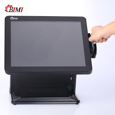 Aumente su negocio con el terminal POS de pantalla táctil Bimi de 15 pulgadas y la CPU de doble núcleo J1800