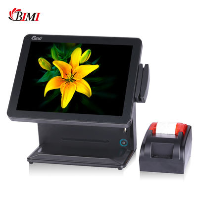 Aumente su negocio con el terminal POS de pantalla táctil Bimi de 15 pulgadas y la CPU de doble núcleo J1800